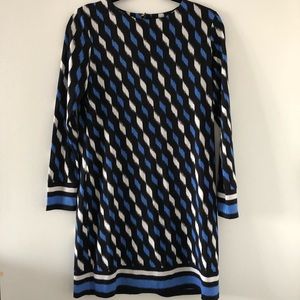Blue Pattern Michael Kors Dress